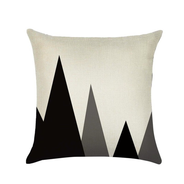 Linen Cotton Geometrisch Throw Pillow Cushion Home Sofa Decor 45X45cm eprolo