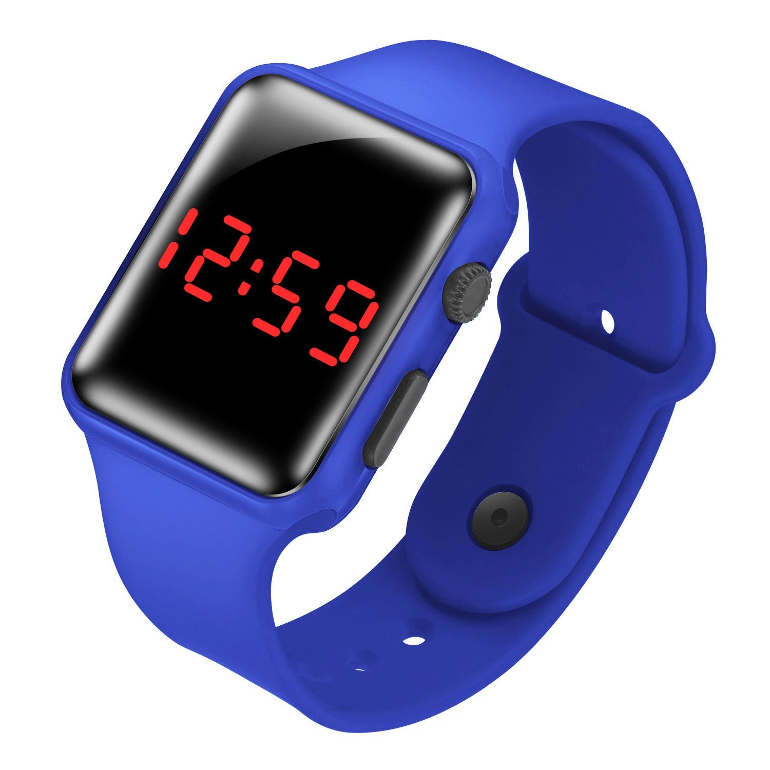 LED electronic watch/student fashion sports LED Apple square silicone electronic watch eprolo