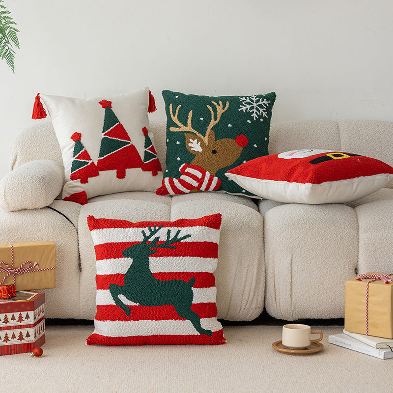 Christmas themed pillows for home decor living room sofas holiday home decor eprolo