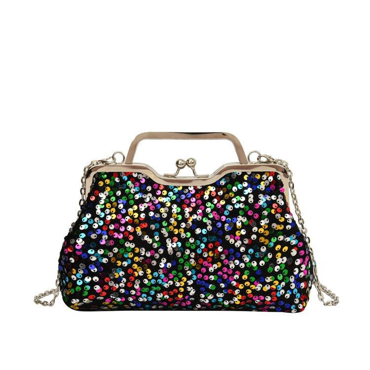 New Trendy Fashion Crossbody Bag Handbag Niche Sequin Evening Bag eprolo