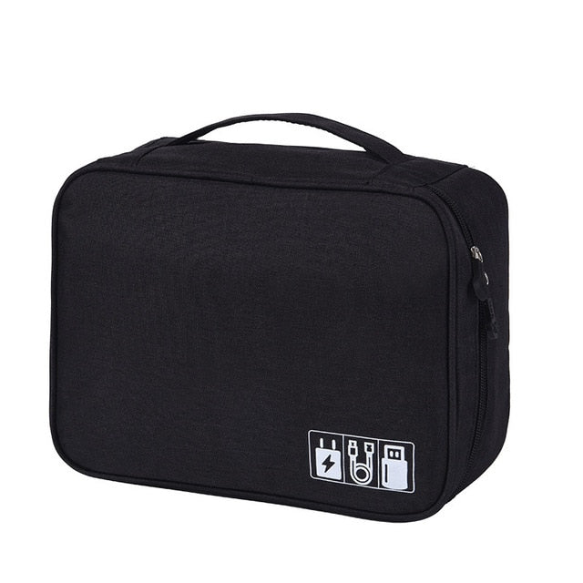 Travel Storage Bag Kit Data Cable U Disk Power Bank Electronic Accessories Digital Gadget Devices Divider Organizer Containers eprolo