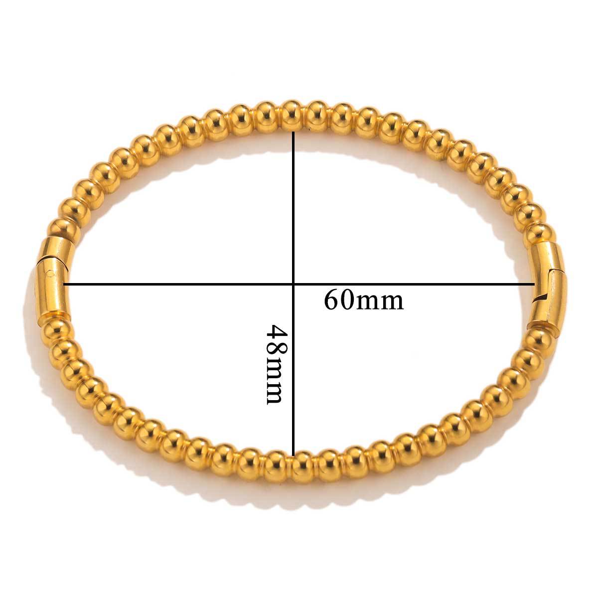 Fashion bamboo titanium steel bracelet female summer niche cold style ins stainless steel retro bamboo jewelry eprolo