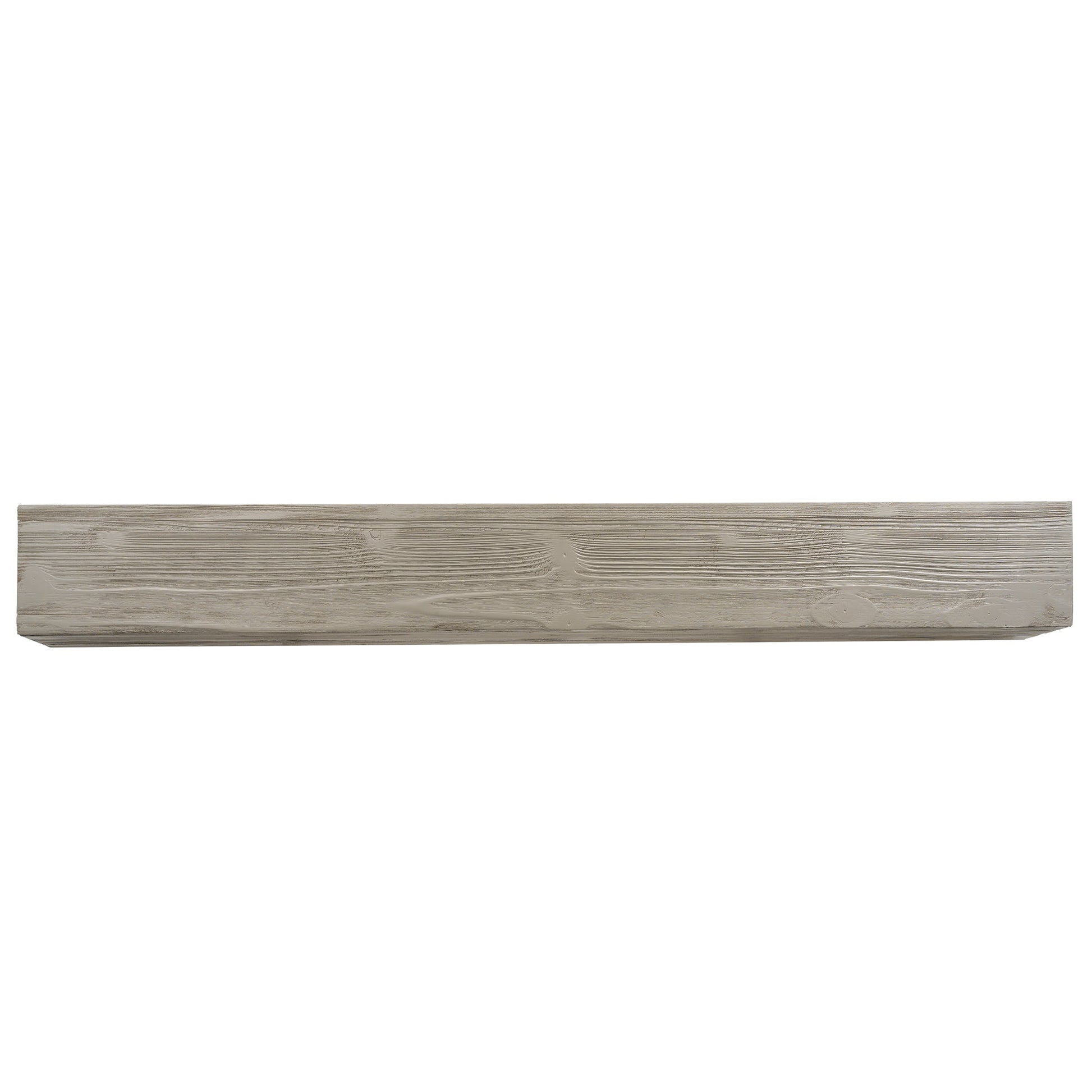 60" Rustic Wood Fireplace Mantel,Wall-Mounted & Floating Shelf for Home Decor grey eprolo