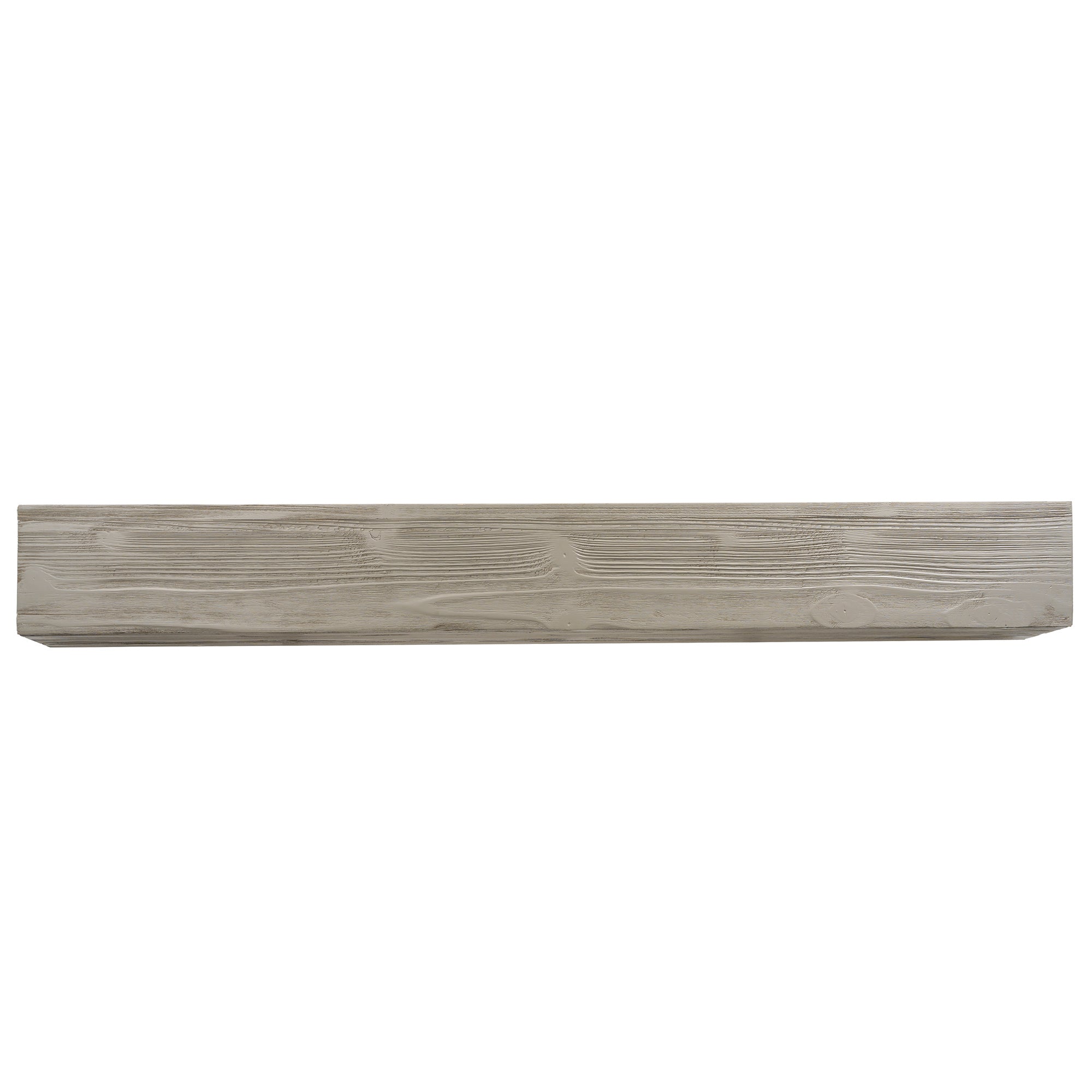 60" Rustic Wood Fireplace Mantel,Wall-Mounted & Floating Shelf for Home Decor grey eprolo