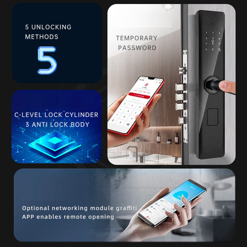Smart electronic lock fingerprint lock Smart door lock eprolo