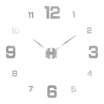 DIY Frameless Creative Wall Clock Wall Decal: A Silent and Stylish Addition for Home Decor, Ideal for Living Rooms and Offices eprolo