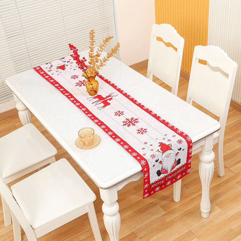Christmas decorations, home decor, Christmas tablecloths, table flags eprolo