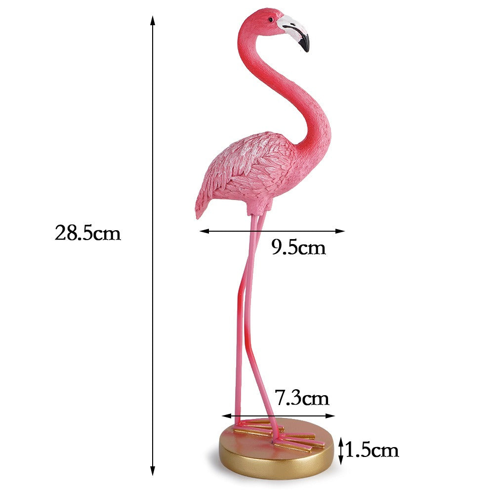 Minimalist flamingo resin home decor eprolo