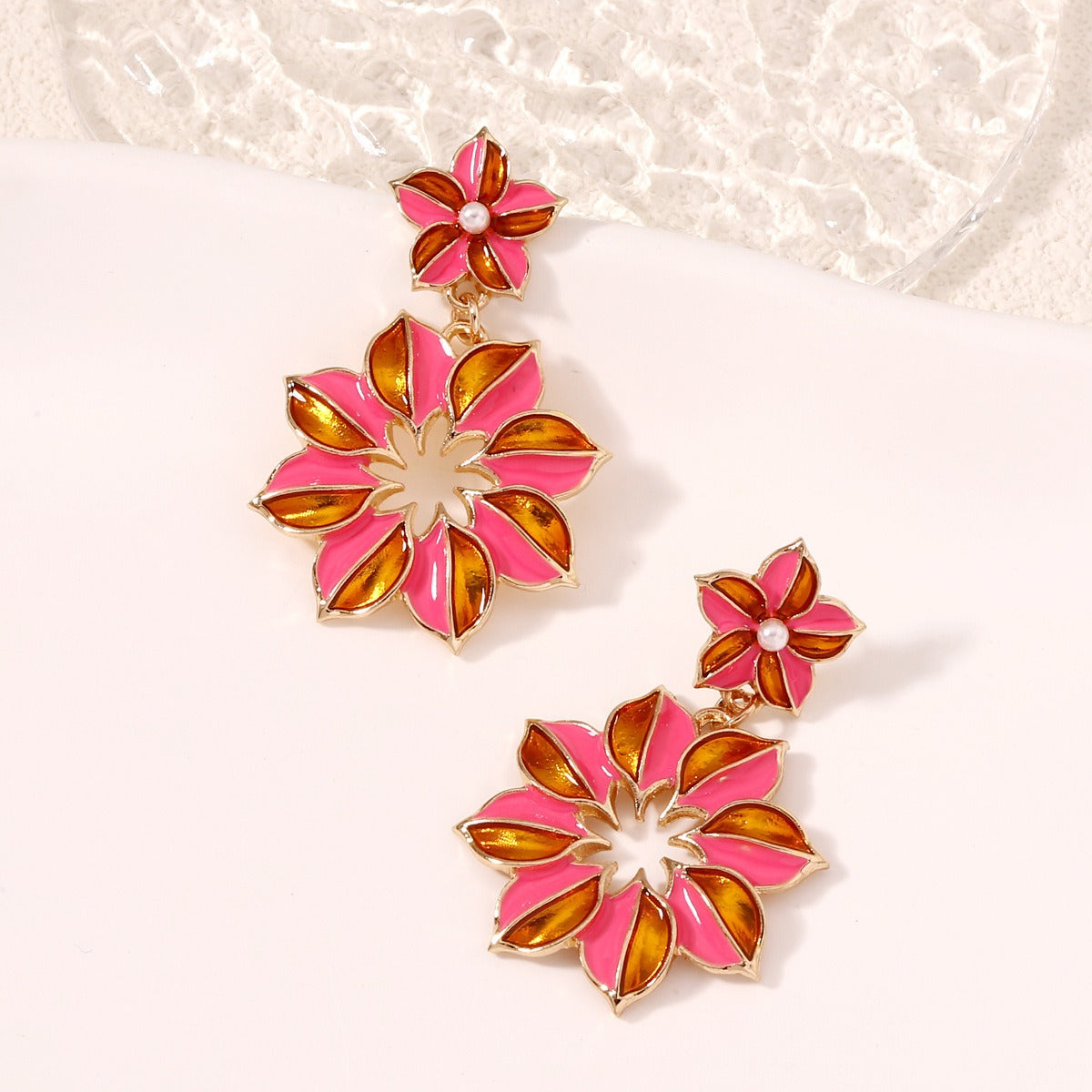 Retro niche exaggerated fashion trend temperament earrings eprolo