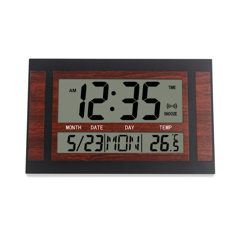 Large Screen Ultra Silent Electronic Alarm Clock Desktop Electronic Clock eprolo
