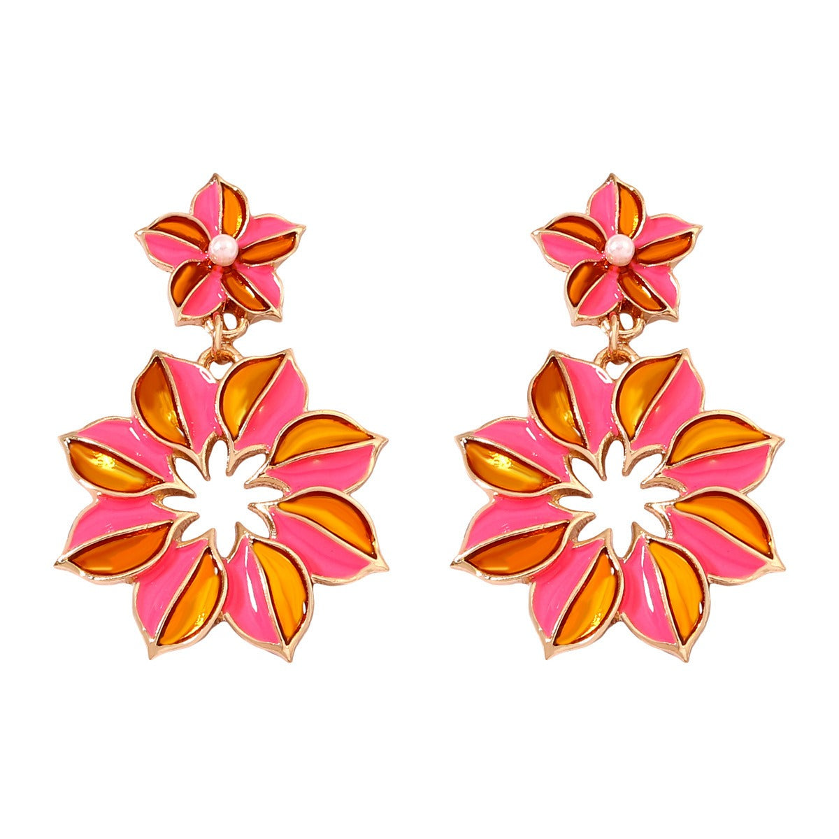 Retro niche exaggerated fashion trend temperament earrings eprolo