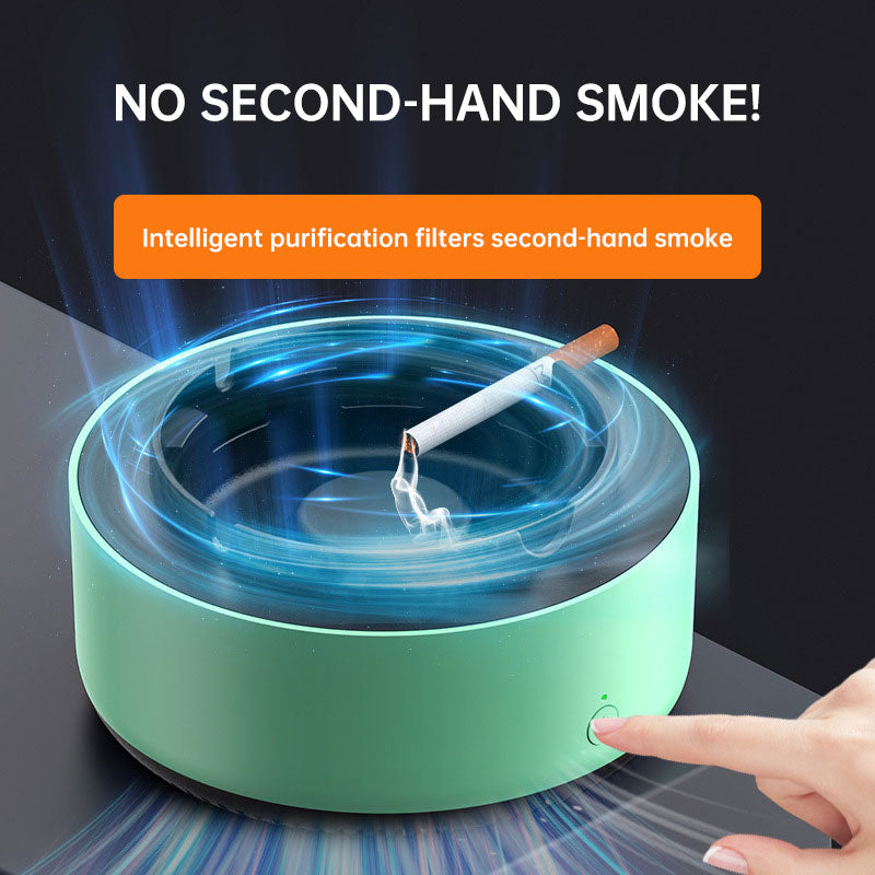 Electronic intelligent ashtray air purifier household creative addition to smoke artifact eprolo