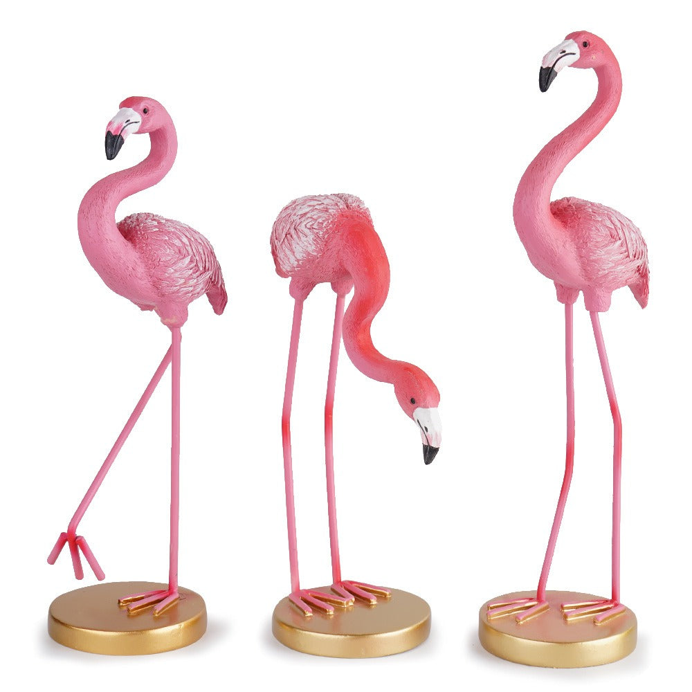 Minimalist flamingo resin home decor eprolo