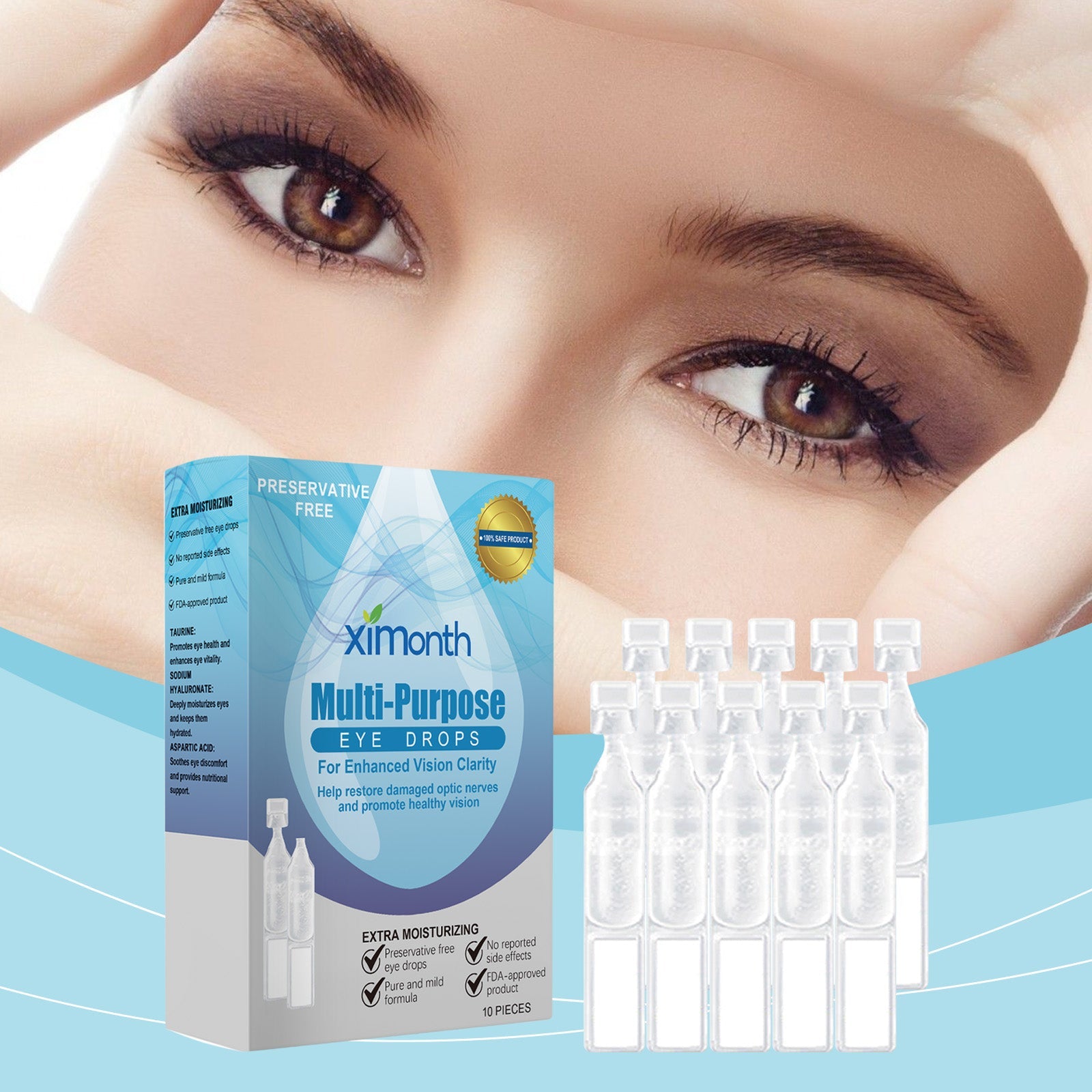 Eye Drops Relieve Eye Fatigue Maintain Eye Comfort Vision Health Gentle Eye Care eprolo