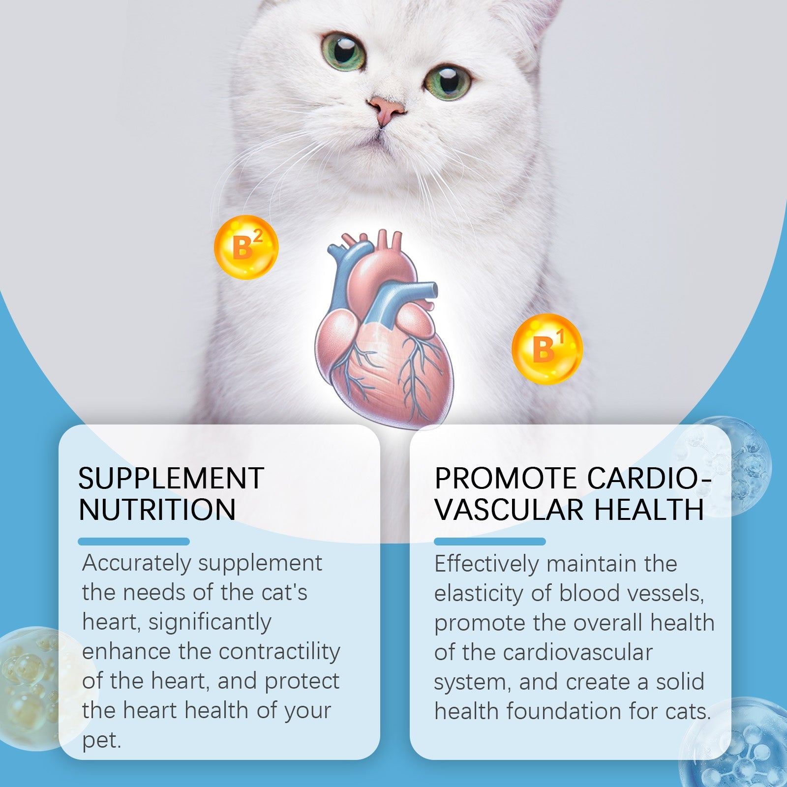 Cats Protect Health And Vitality With Coenzyme Tablets Coenzyme Q10 For Cats To Absorb Nutritional Supplements eprolo