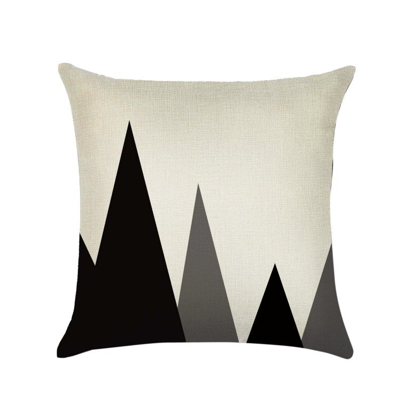Linen Cotton Geometrisch Throw Pillow Cushion Home Sofa Decor 45X45cm eprolo