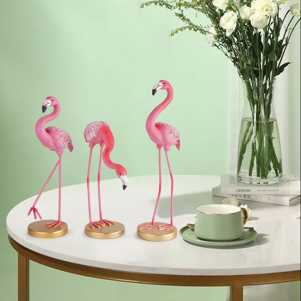 Minimalist flamingo resin home decor eprolo