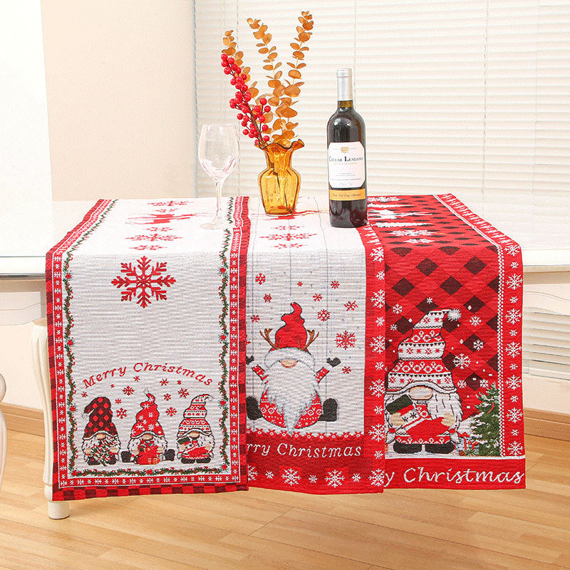 Christmas decorations, home decor, Christmas tablecloths, table flags eprolo