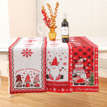 Christmas decorations, home decor, Christmas tablecloths, table flags eprolo