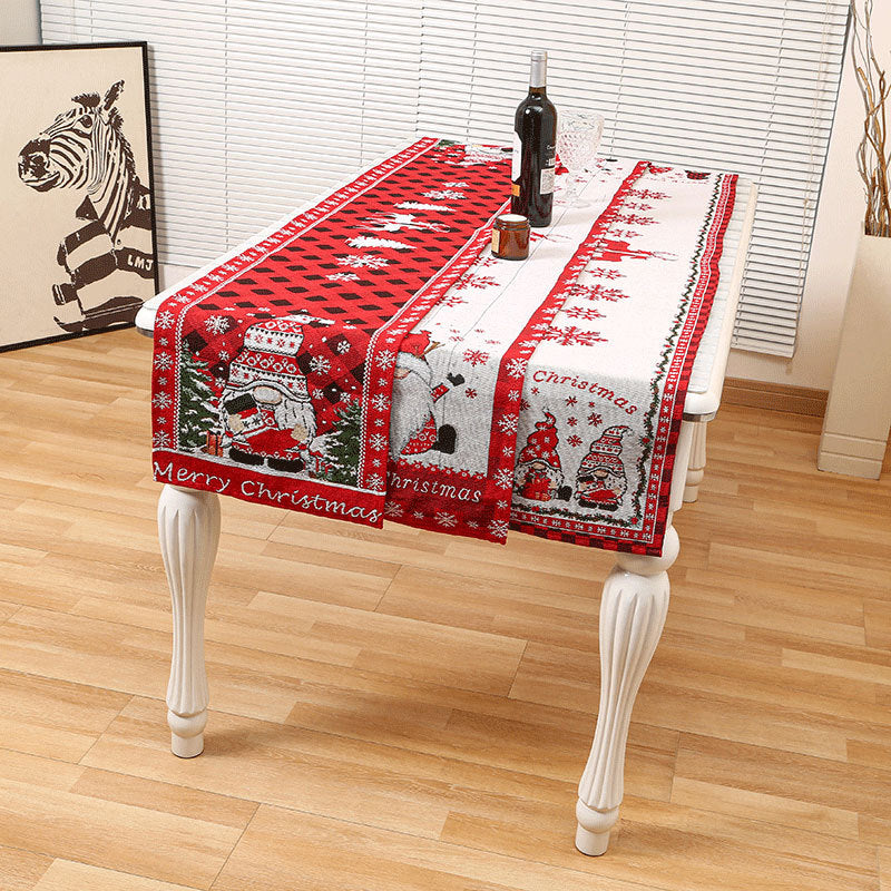 Christmas decorations, home decor, Christmas tablecloths, table flags eprolo