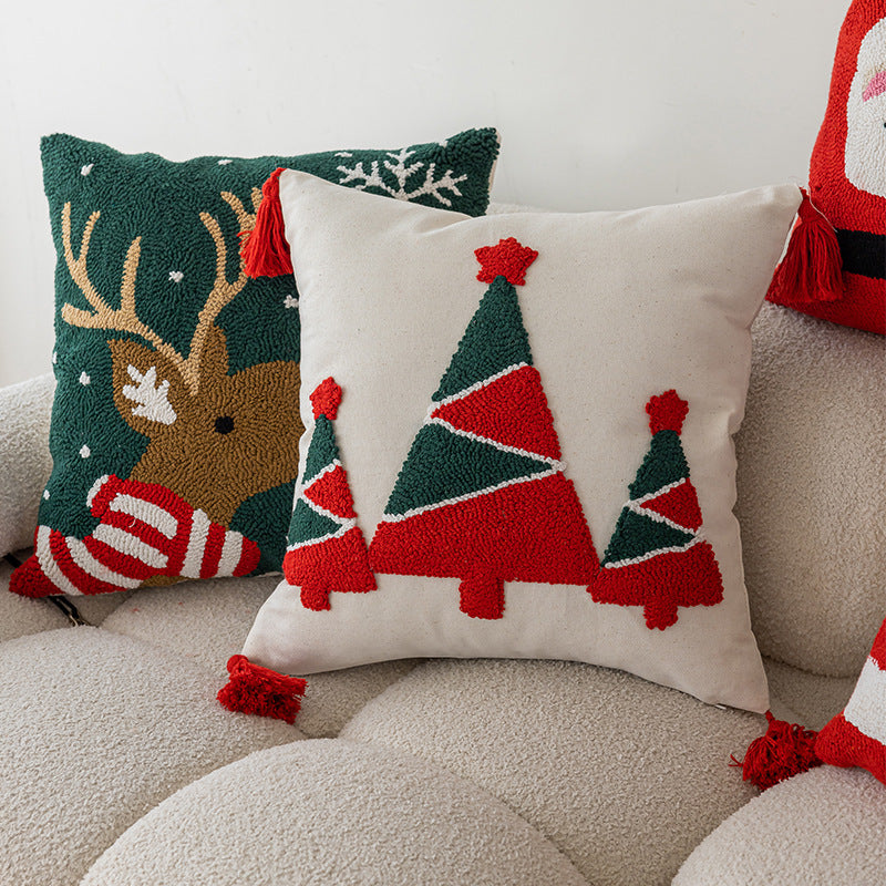 Christmas themed pillows for home decor living room sofas holiday home decor eprolo