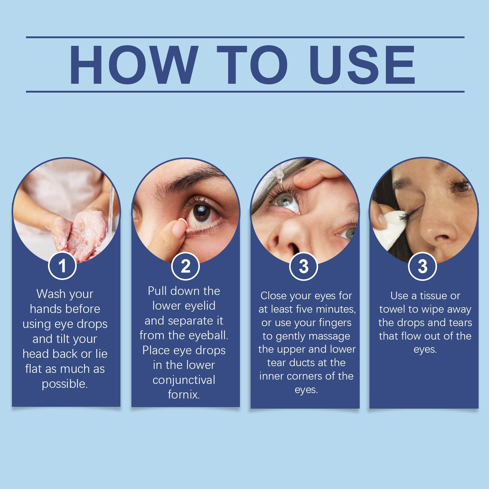 Eye Drops, Eye Moisturizing Drops Relieve Dryness Soothing Moisturizing Maintenance Eye Health Care Solution eprolo