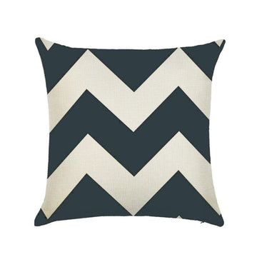 Linen Cotton Geometrisch Throw Pillow Cushion Home Sofa Decor 45X45cm eprolo