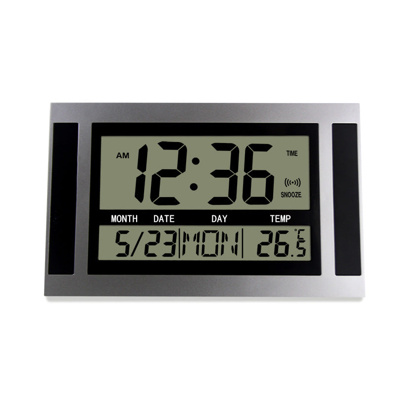 Large Screen Ultra Silent Electronic Alarm Clock Desktop Electronic Clock eprolo