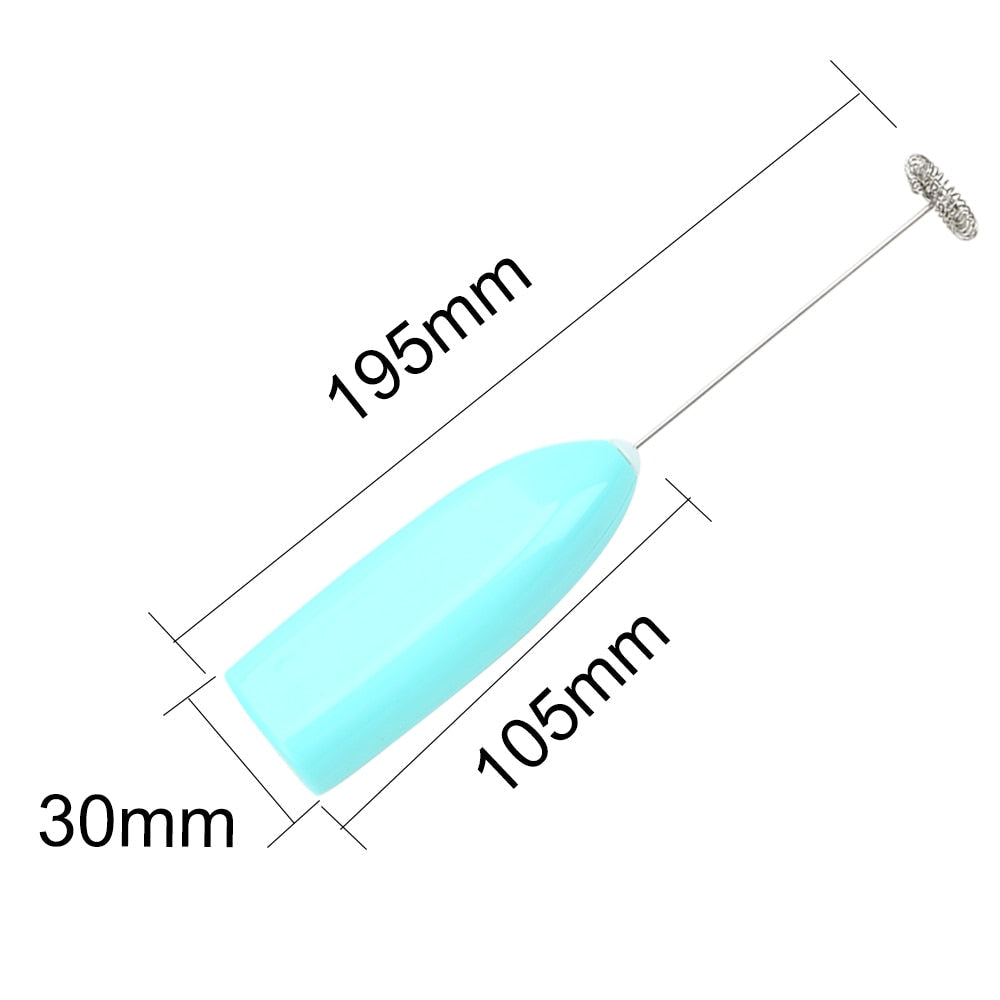 Kitchen Tools Gadgets Egg Tools Portable Coffee Milk Frother Electric Egg Beaters Handle Mixer Cooking Tools eprolo