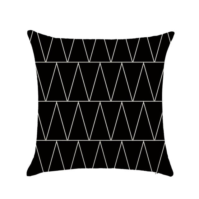 Linen Cotton Geometrisch Throw Pillow Cushion Home Sofa Decor 45X45cm eprolo