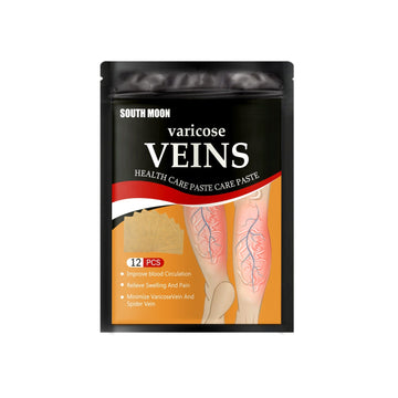 Venous health patch relieves varicose blood vessel blockage and protrusions in the feet. Cold compress venous health patch eprolo