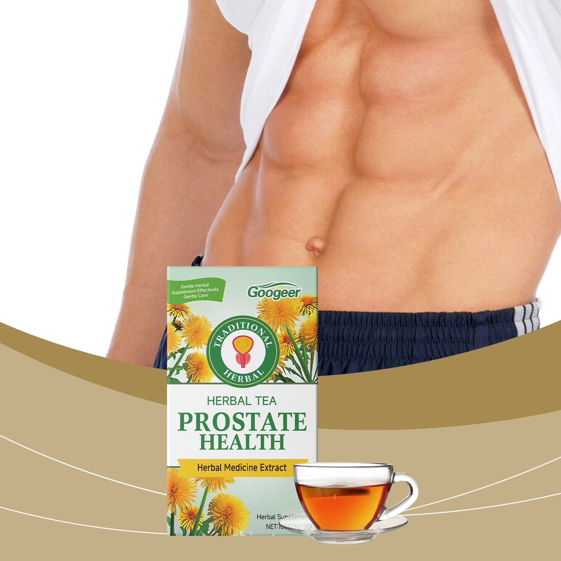 Googeer Herbal Prostate Health Tea Prostate Health Body Treatment eprolo