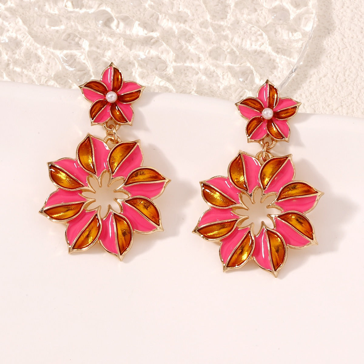 Retro niche exaggerated fashion trend temperament earrings eprolo