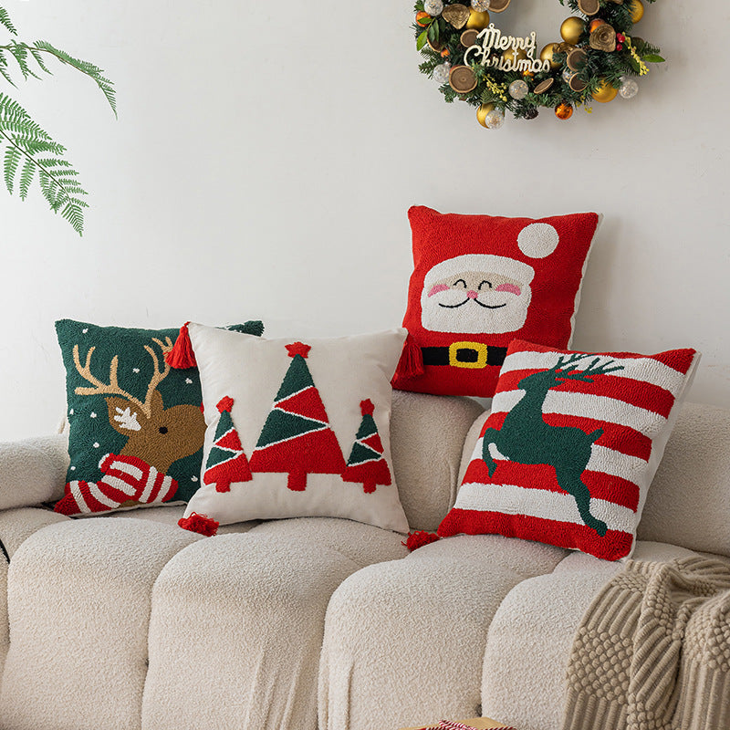 Christmas themed pillows for home decor living room sofas holiday home decor eprolo
