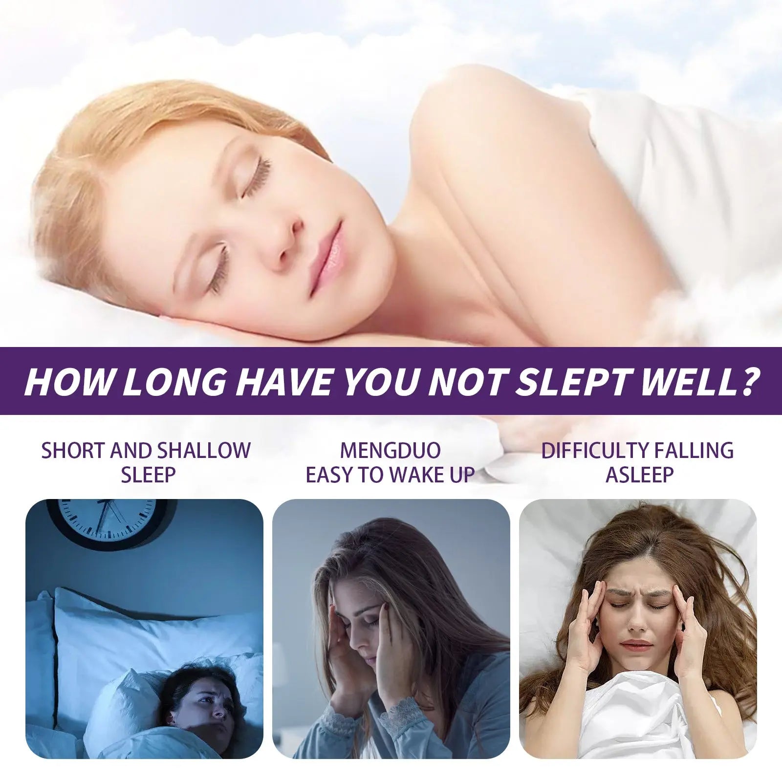 Herbal Sleep Patch, Care For Sleep, Relax And Relieve Body Pressure Body Health Care Point Patch eprolo