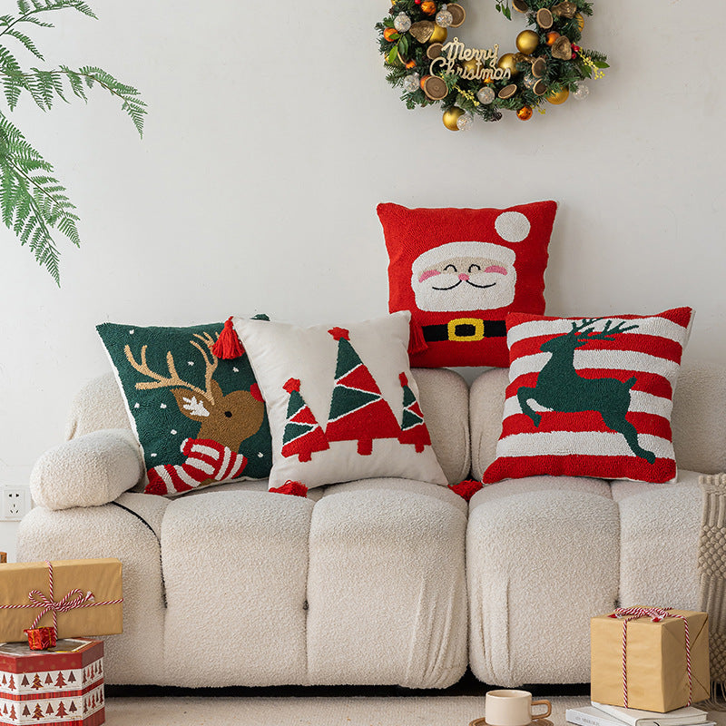 Christmas themed pillows for home decor living room sofas holiday home decor eprolo