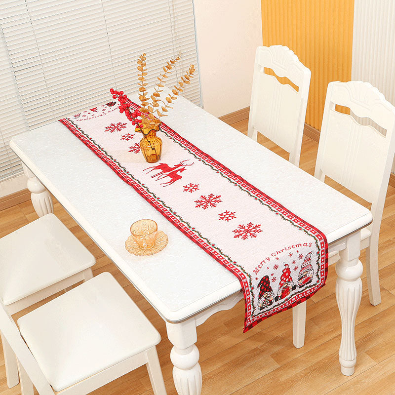 Christmas decorations, home decor, Christmas tablecloths, table flags eprolo