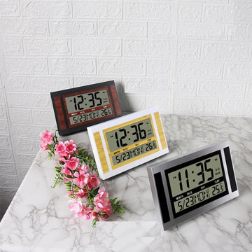 Large Screen Ultra Silent Electronic Alarm Clock Desktop Electronic Clock eprolo