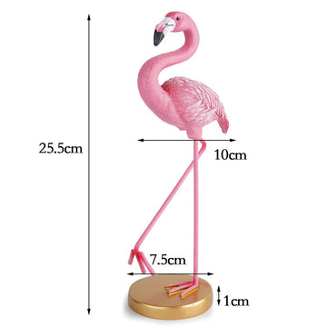 Minimalist flamingo resin home decor eprolo