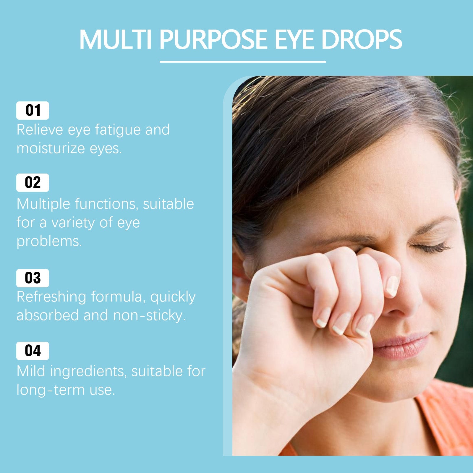 Eye Drops Relieve Eye Fatigue Maintain Eye Comfort Vision Health Gentle Eye Care eprolo