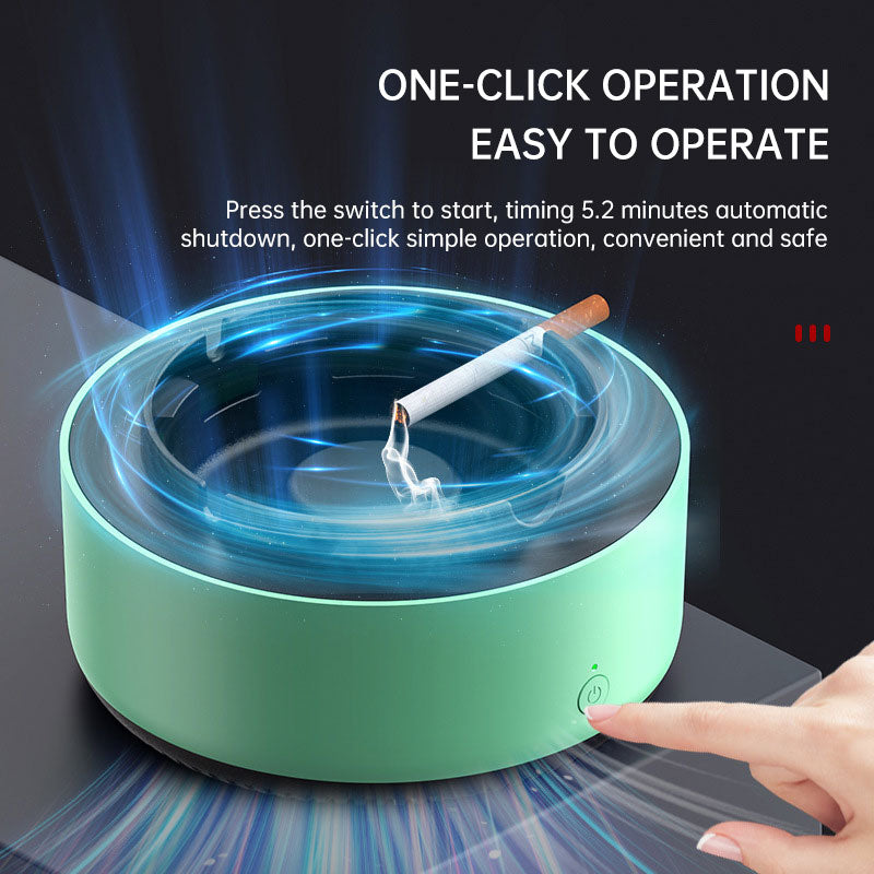 Electronic intelligent ashtray air purifier household creative addition to smoke artifact eprolo